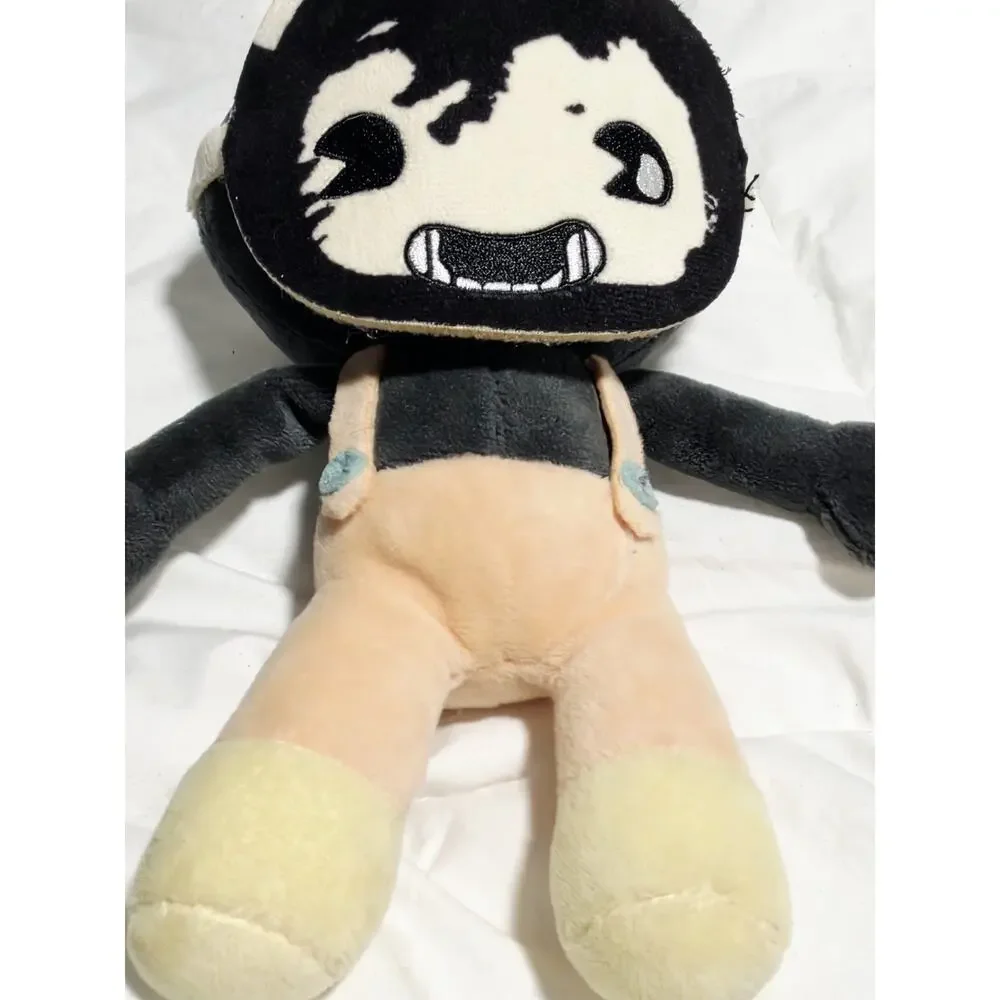 BENDY and the Ink Machine Sammy Lawrence Plushie Black Stuffed Figure Phat Mojo